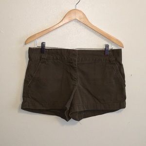 J. Crew Chino Shorts Size 6